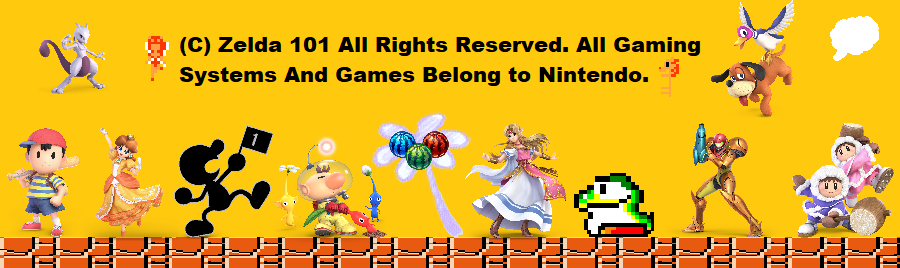Copyright Zelda 101 All Rights Reserved. All Gaming Systems and Games Belong To Nintendo.